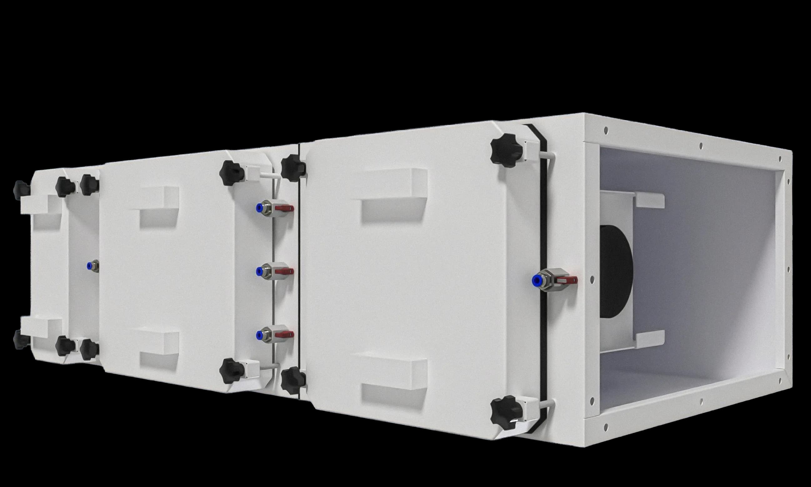 BIBO-V · Bag In Bag Out – Caixa de Ventilação e Filtragem